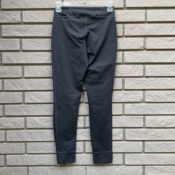 𝅺Reebok Speedwick Cropped Leggings Heather Grey XS - Picture 6 of 9